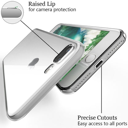 NALIA 360° Hülle für iPhone 7 Plus / 8 Plus – Vorne & Hinten Schutz – 360GUARD (Full-Body Case) – Marke aus Berlin