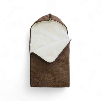 Winterfußsack Schlafsack Merinowolle – für Babywanne & Kinderwagen