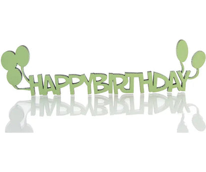 Happy Birthday Deko Schriftzug