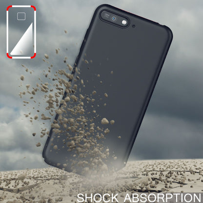 NALIA Ultra Slim Hardcase für Huawei Y6 (2018) – Anti-Fingerabdruck & 0.5mm Dünn – PUREFIT (Matt & Leicht) – Marke aus Berlin
