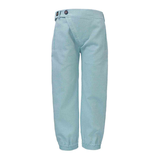 Mint Green Cotton Pants-0