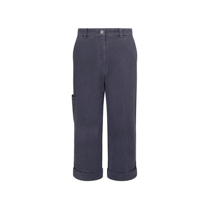 Grey Waffle Pants for Kids-0