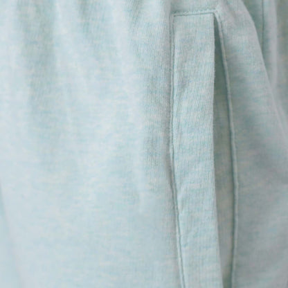 Mint Green Girls and Boys Sweat Shorts-2