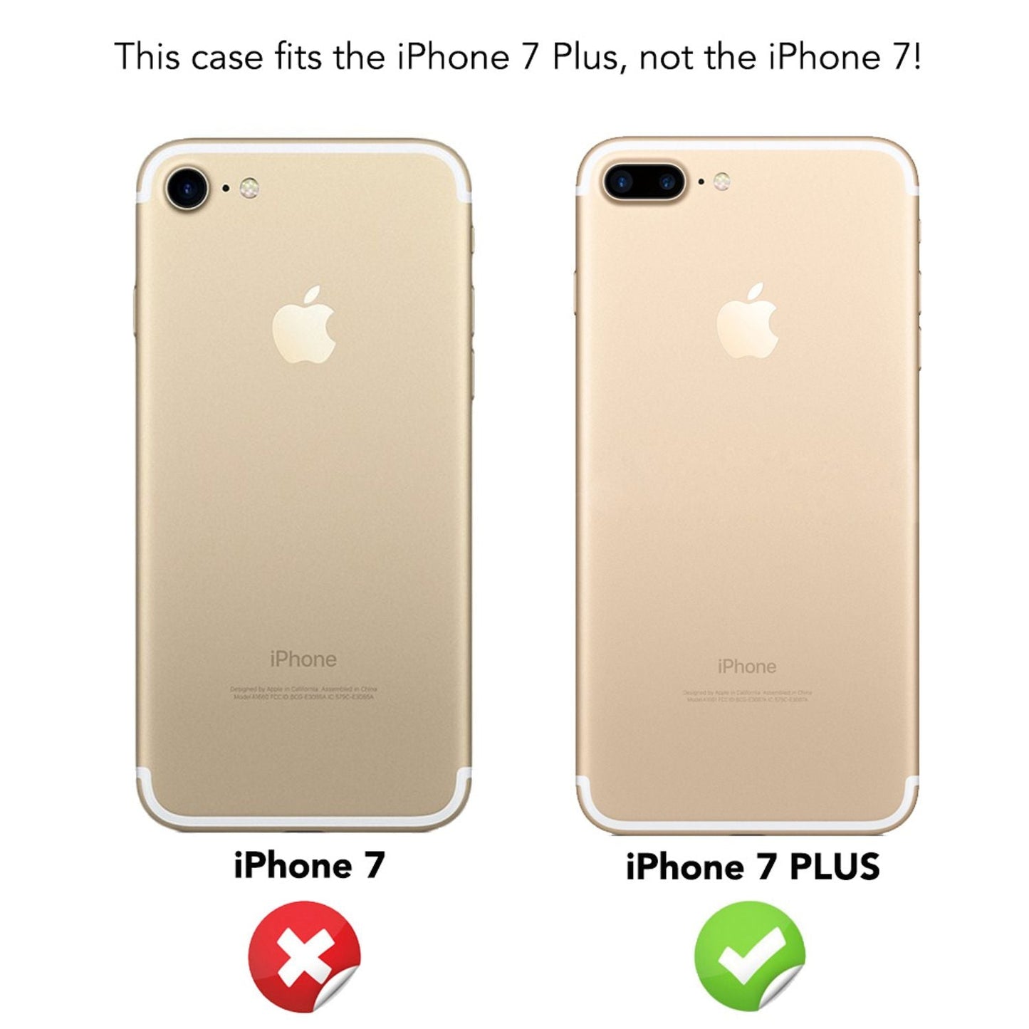 NALIA 360 Grad Handyhülle kompatibel mit iPhone 7 Plus, Full-Cover & Glas vorne hinten Hülle Doppel-Schutz Dünn Ganzkörper Hard-Case Etui Handy-Tasche Bumper & Displayschutz