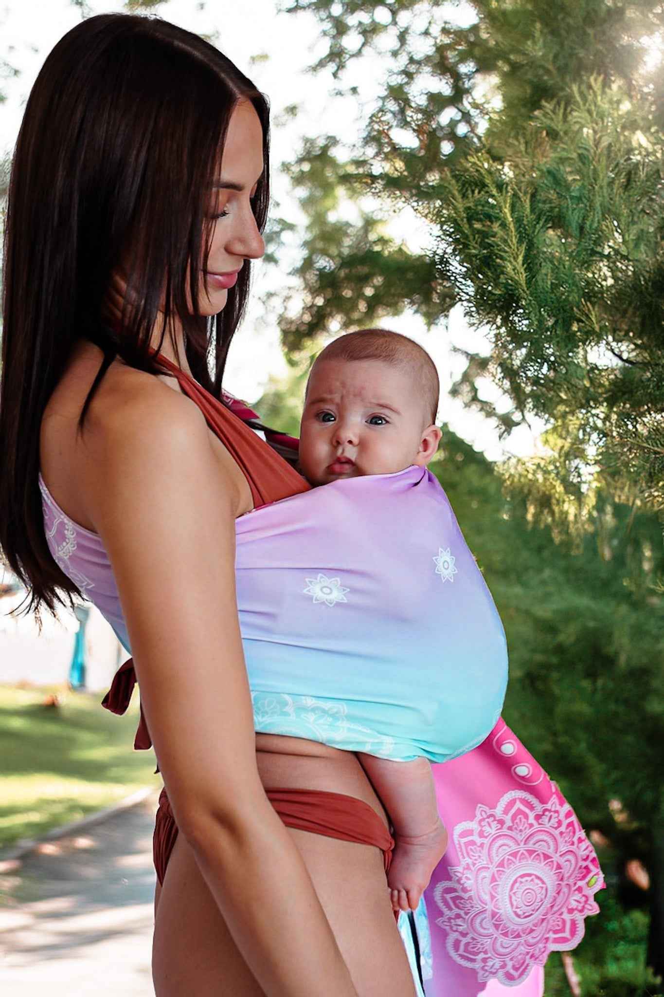 Aqua RingSling Mandala Seelenklar