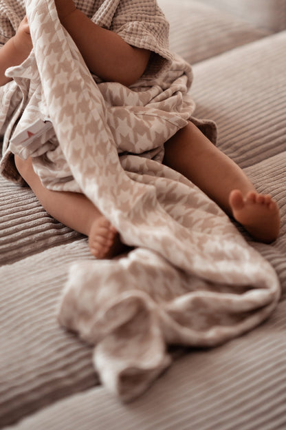 Kuscheltuch Houndstooth Campiano KOKADI