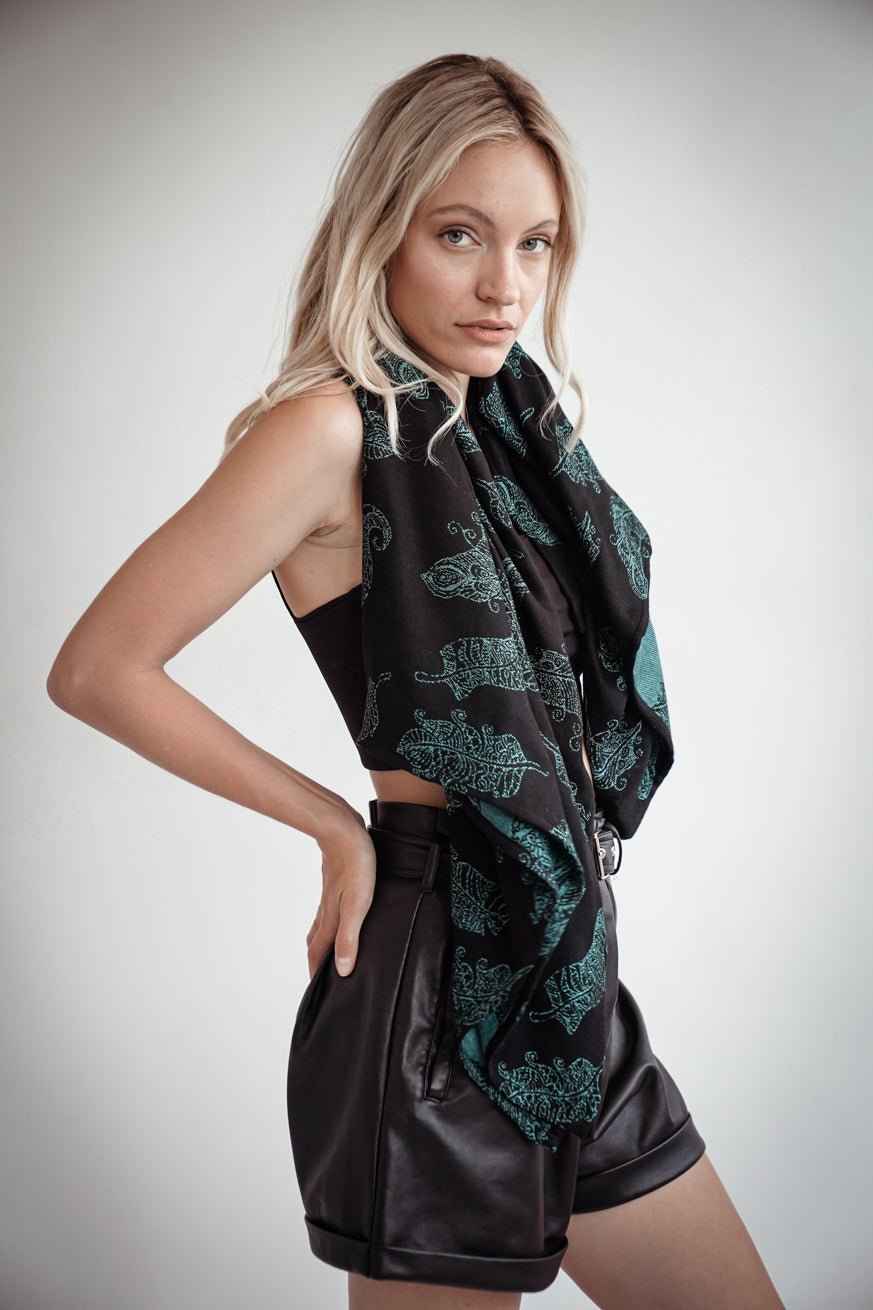 Kuscheltuch Mandala Federn Alexander