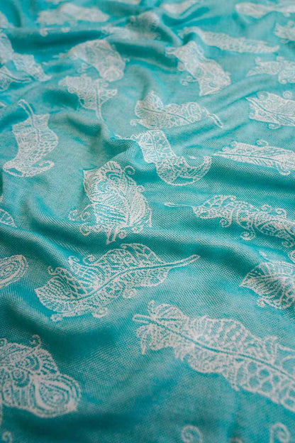 Kuscheltuch Mandala Federn Alexandra