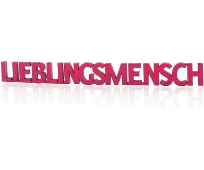 Lieblingsmensch Deko Schriftzug