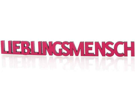Lieblingsmensch Deko Schriftzug