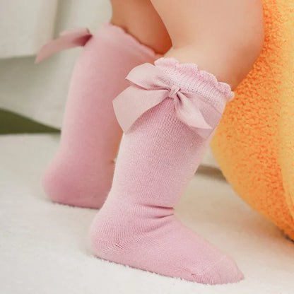 Mädchen Prinzessinnen Socken  Hohe Knie Strümpfe - Meloni2