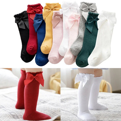 Mädchen Prinzessinnen Socken  Hohe Knie Strümpfe - Meloni2