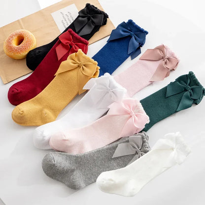 Mädchen Prinzessinnen Socken  Hohe Knie Strümpfe - Meloni2