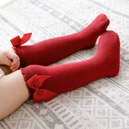 Mädchen Prinzessinnen Socken  Hohe Knie Strümpfe - Meloni2