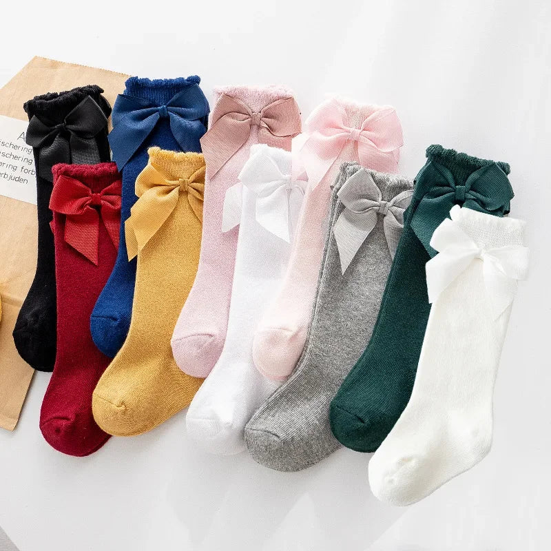 Mädchen Prinzessinnen Socken  Hohe Knie Strümpfe - Meloni2