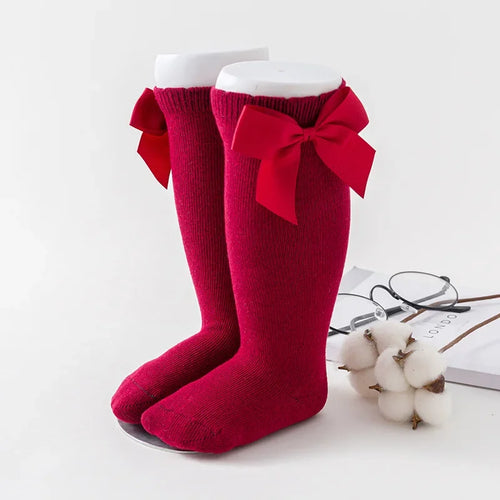 Mädchen Prinzessinnen Socken  Hohe Knie Strümpfe - Meloni2
