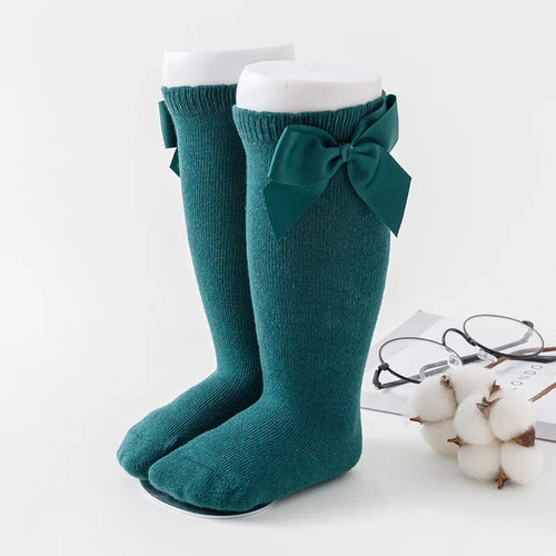 Mädchen Prinzessinnen Socken  Hohe Knie Strümpfe - Meloni2