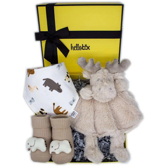 Gifts for newborns | Baby gift for birth boy & girl (yellow)-0