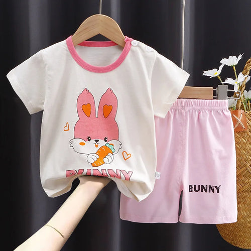 Disney Kleidung Set Cartoon Minnie Kurzarm Baumwolle - Meloni2