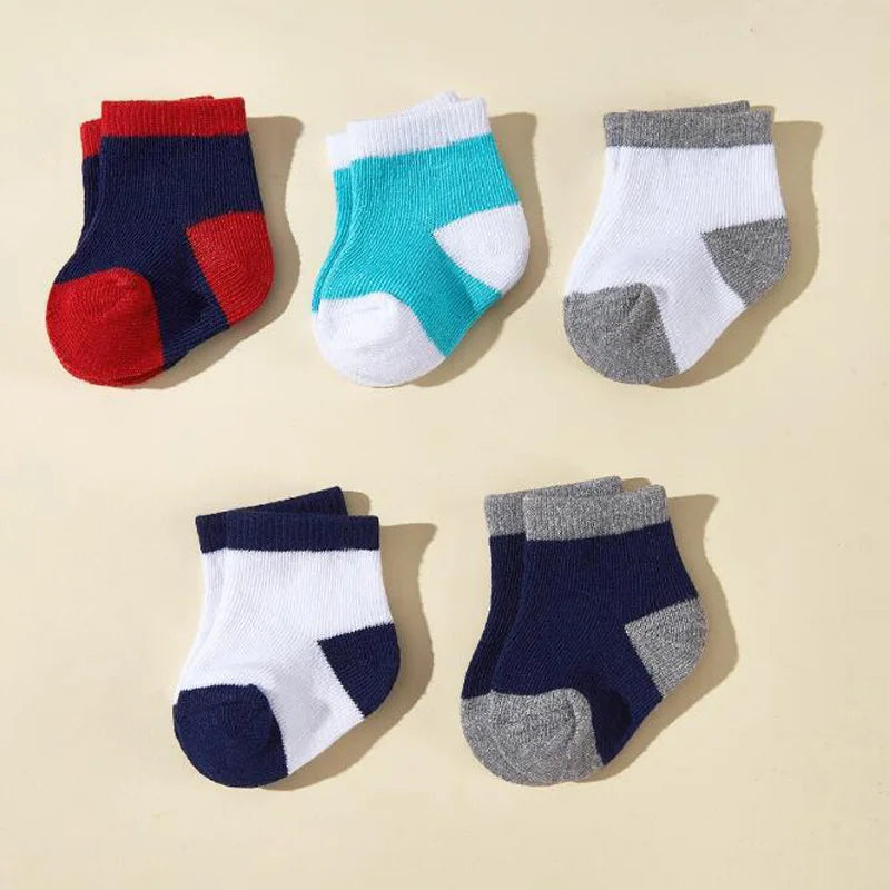 5 Paar farbige Socken für Jungs und Mädchen - Meloni2