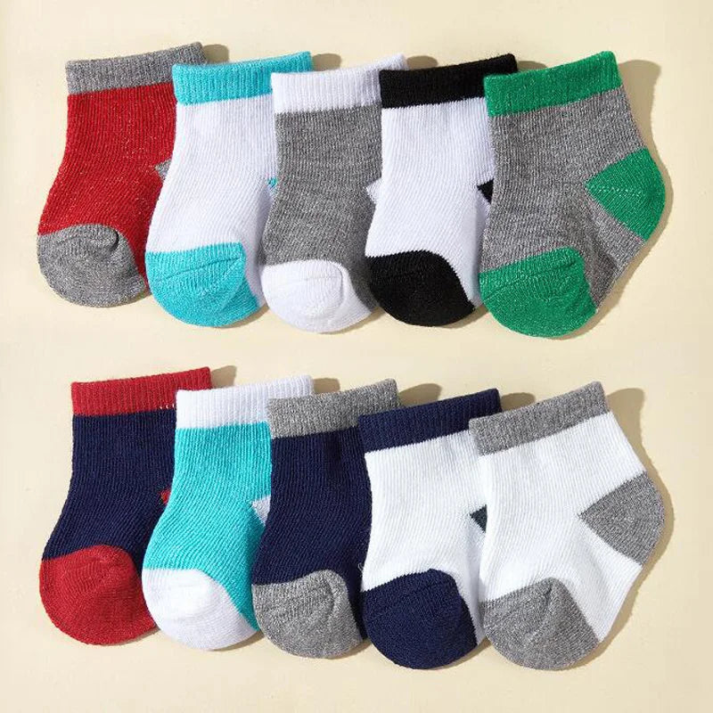 5 Paar farbige Socken für Jungs und Mädchen - Meloni2