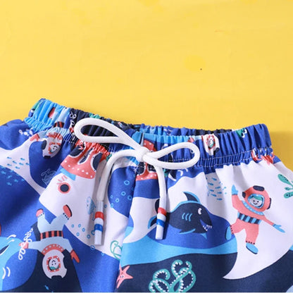 Kinder Sport Shorts Beachwear - Meloni2