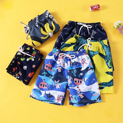 Kinder Sport Shorts Beachwear - Meloni2