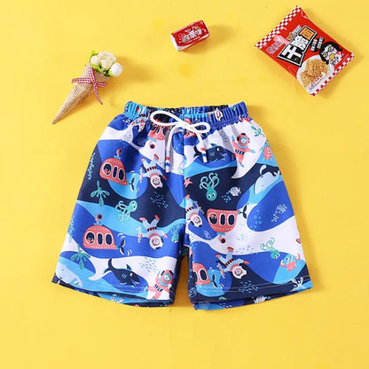 Kinder Sport Shorts Beachwear - Meloni2