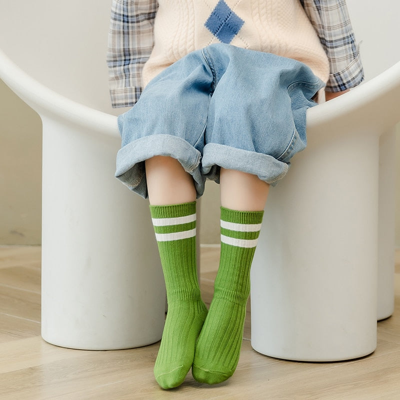 Lange Socken in verschiedenen Farben - Meloni2