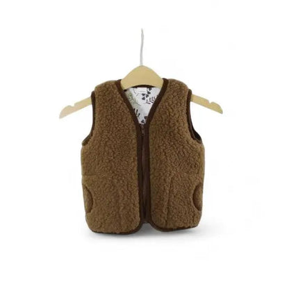 Kinderweste Merino Muster – atmungsaktiv & hautfreundlich District for Kids