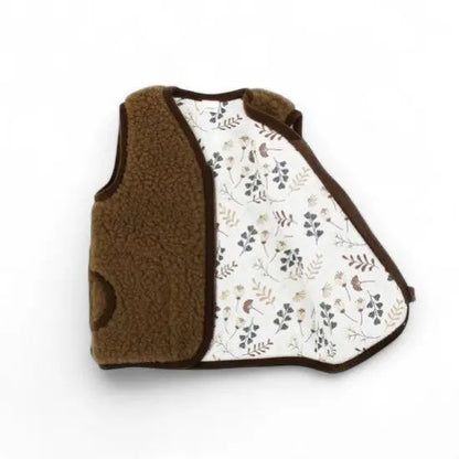 Kinderweste Merino Muster – atmungsaktiv & hautfreundlich District for Kids