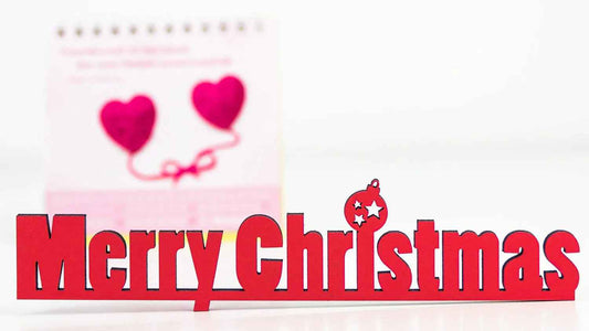 Merry Christmas Deko Schriftzug