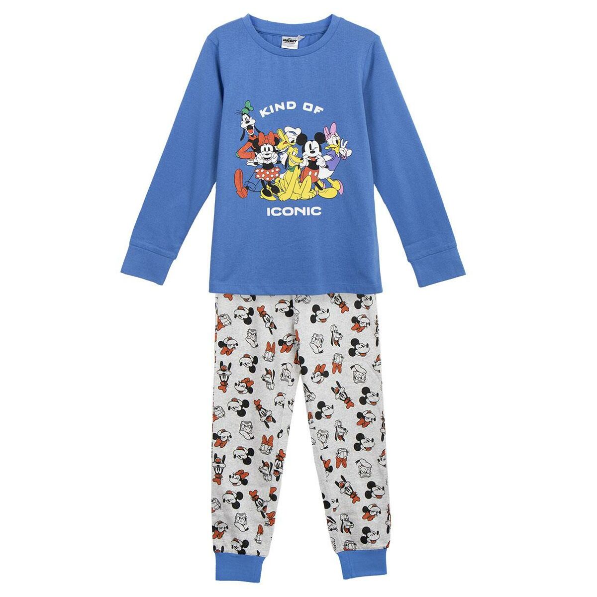 Schlafanzug Für Kinder Mickey Mouse Blau - Meloni2