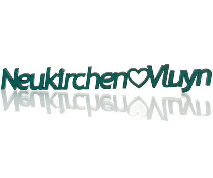 Neukirchen-Vluyn Deko Schriftzug