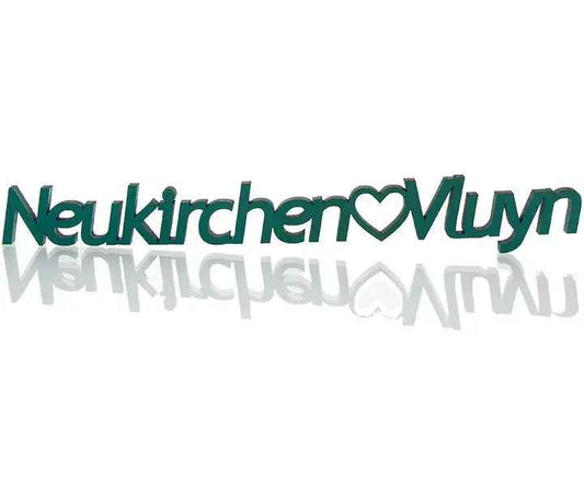 Neukirchen-Vluyn Deko Schriftzug