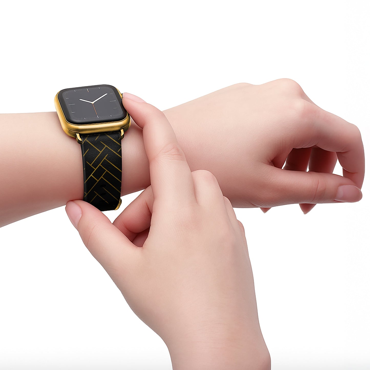 Noir - Apple Watch Armband 38-41mm & 42 (ab Serie 10)