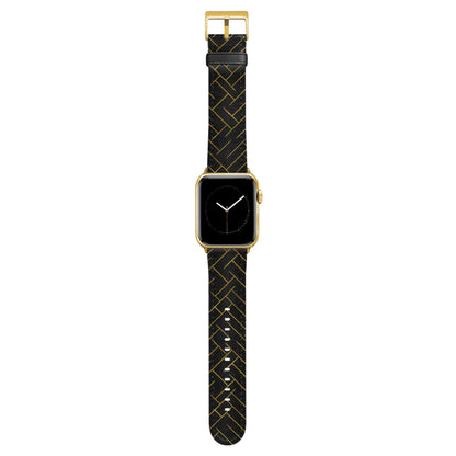 Noir - Apple Watch Armband 44-49mm & 42 (Serie 1-3) NALIA Berlin