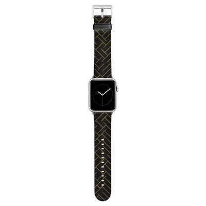 Noir - Apple Watch Armband 44-49mm & 42 (Serie 1-3) NALIA Berlin