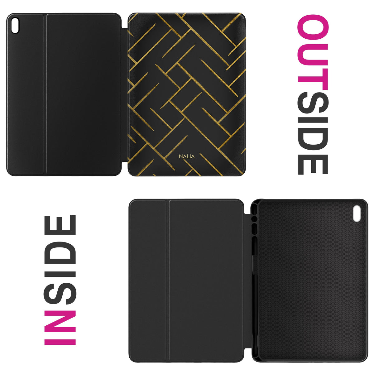 Noir - iPad Air (5th/4th Generation) Hülle