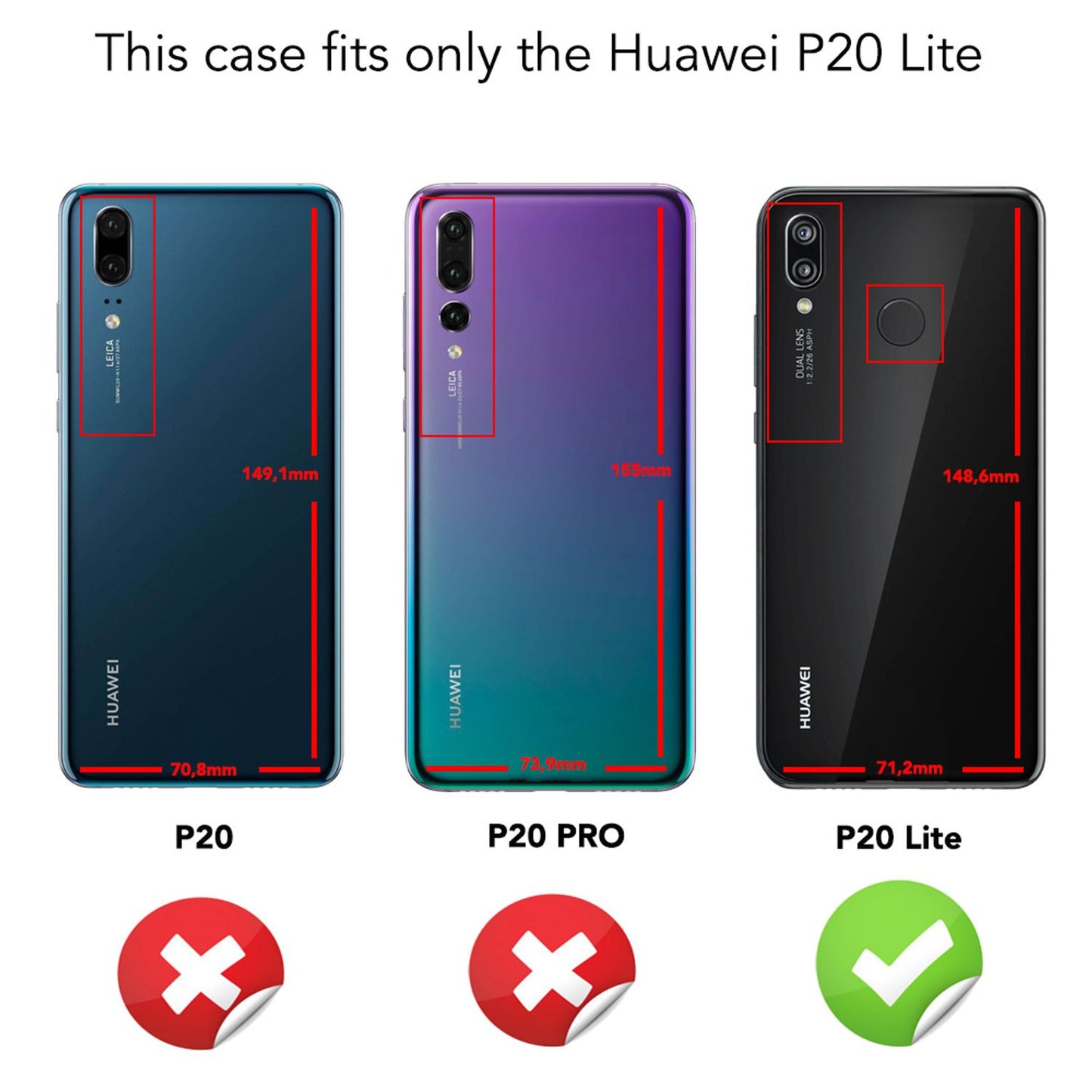 NALIA Neon Silikonhülle für Huawei P20 Lite – Soft-Touch & Signal-Neon – NEONSHOCK (Matte Schutzhülle) – Marke aus Berlin