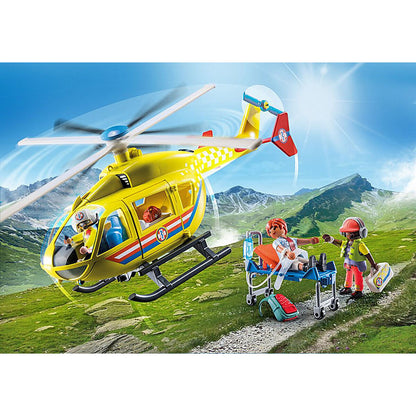 Playset Playmobil 71203 City Life Rescue Helicopter 48 Stücke - Meloni2