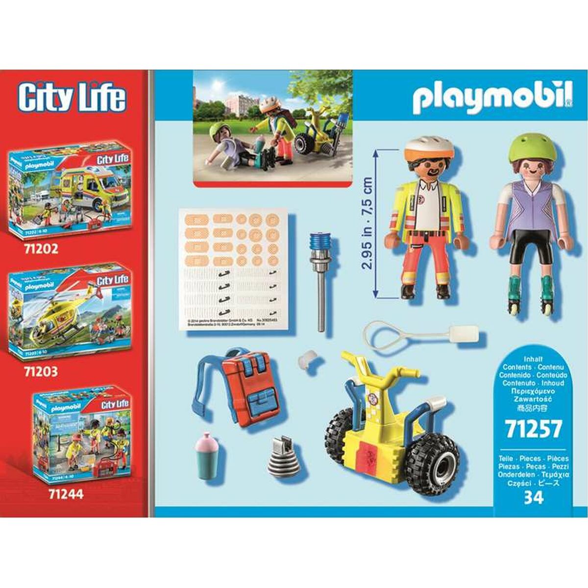 Playset Playmobil 71257 City Life 45 Stücke - Meloni2