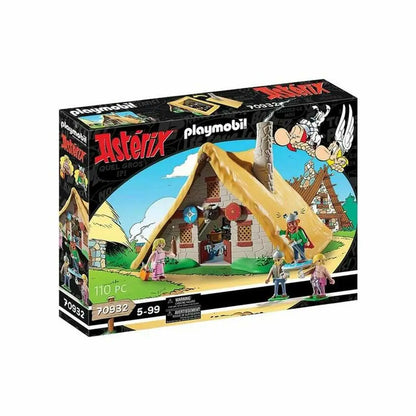 Playmobil Vitalstatistix Hut Asterix playset with 110 pieces and detailed figures