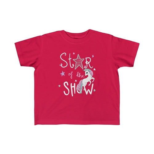 Star of the Show Einhorn Mädchen T-Shirt - Meloni2