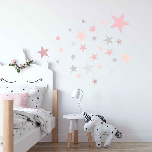 Wandtattoo Kinderzimmer Sterne Design