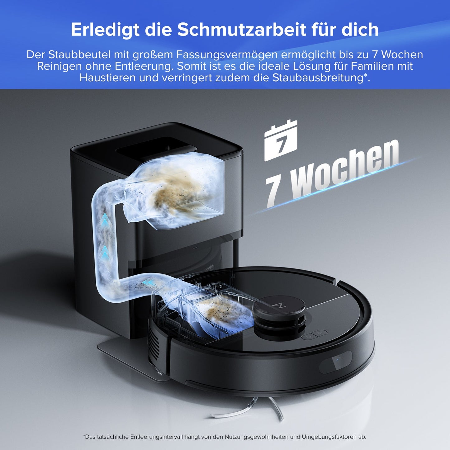 Roborock Q7 L5+ Saug- und Wischroboter mit Auto-Entleerungsstation