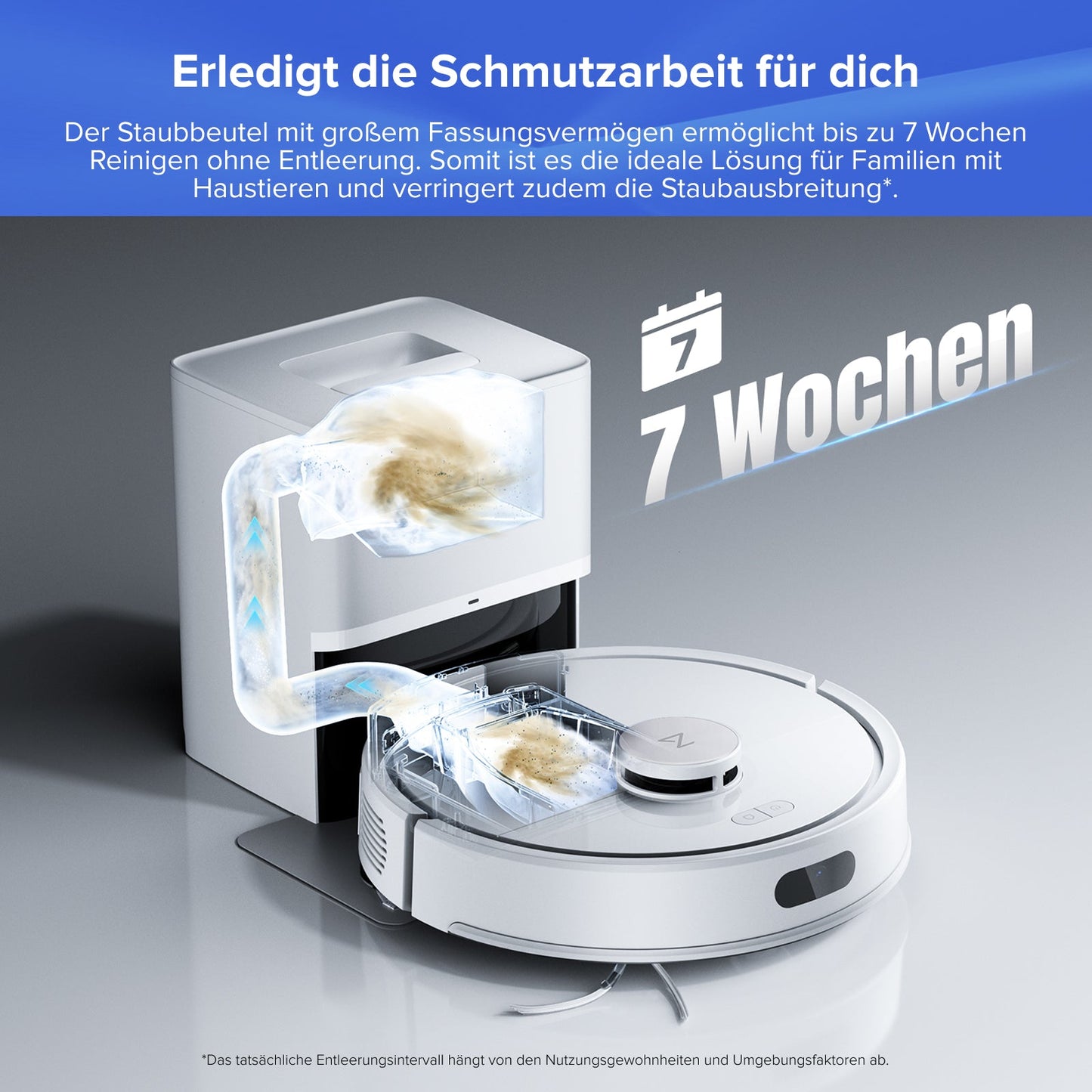 Roborock Q7 L5+ Saug- und Wischroboter mit Auto-Entleerungsstation