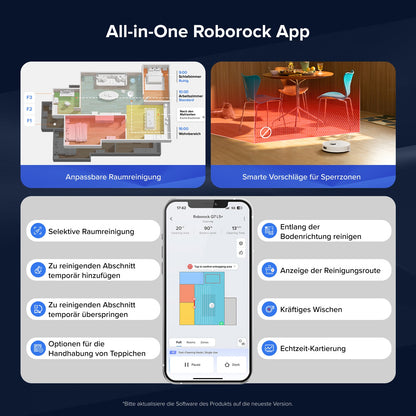 Roborock Q7 L5+ Set Saug- und Wischroboter mit Auto-Entleerungsstation mit zwei zusätzlichen Staubbeuteln