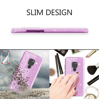 NALIA Glitzerhülle für Huawei Mate 20 – Funkelnder Glitzer-Look & Grip – SHINEPOP (Silikon Case) – Marke aus Berlin