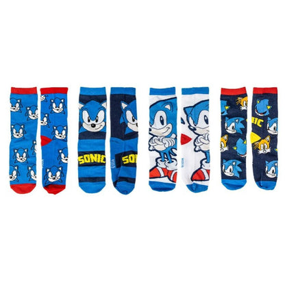 Socken Sonic Socken Unisex 4 Paare - Meloni2